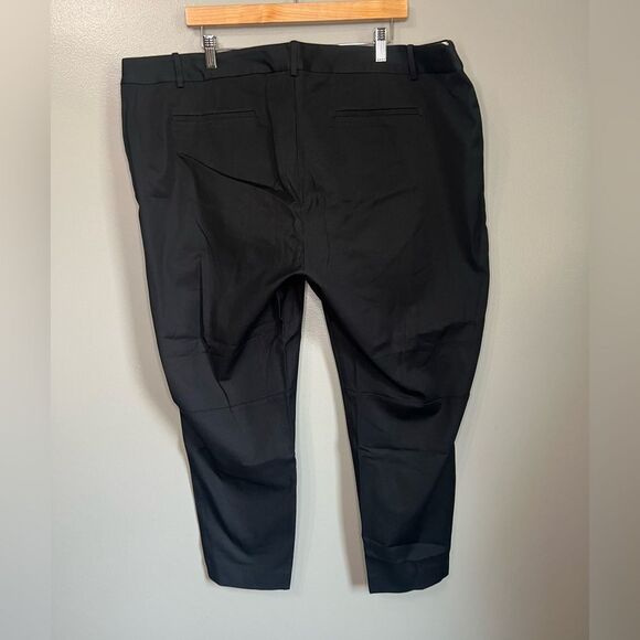 J. Crew mercantile black ankle pants size 22 business office casual preppy - Picture 5 of 5